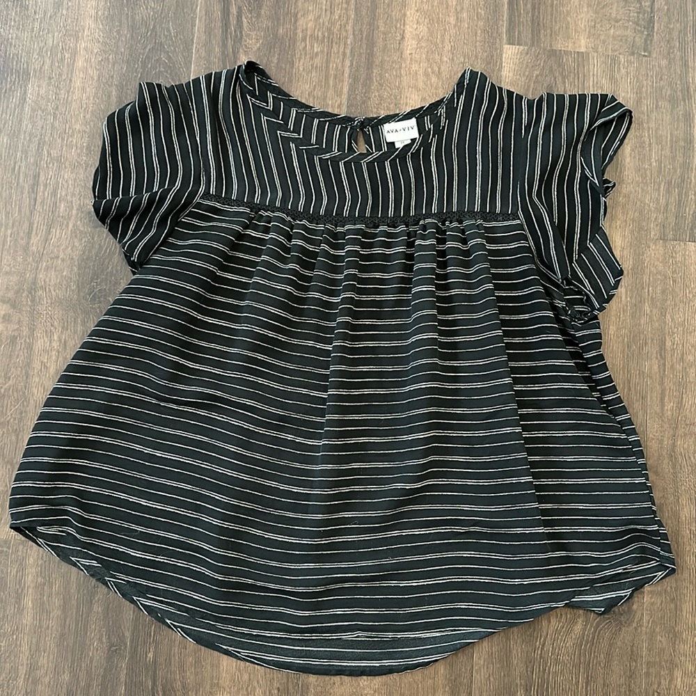 Women’s Plus Size 2X Flowy Blouse